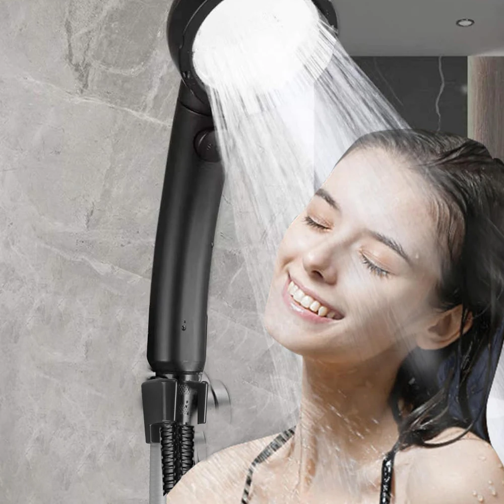 Description Picture 5 of itemSuction Cup Shower Holder Adjustable Shower Head Holder Nozzle Handheld Holder Punch-Free Multi Angle Rotation Shower Bracket