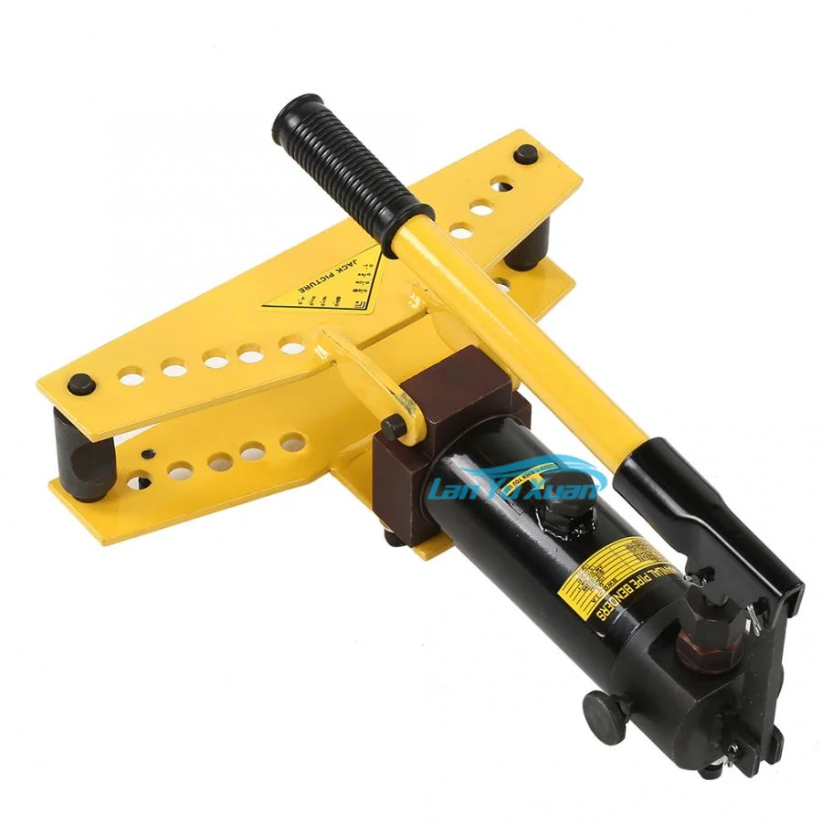 pipe tube bender 1 to 3 inch 25 75mm manual tube bender w 7 dies tubing metal SWG-2 Portable Manual Hydraulic Water Pipe Bender Machine For 1/2 Inch to 2 Inch Tube Bending