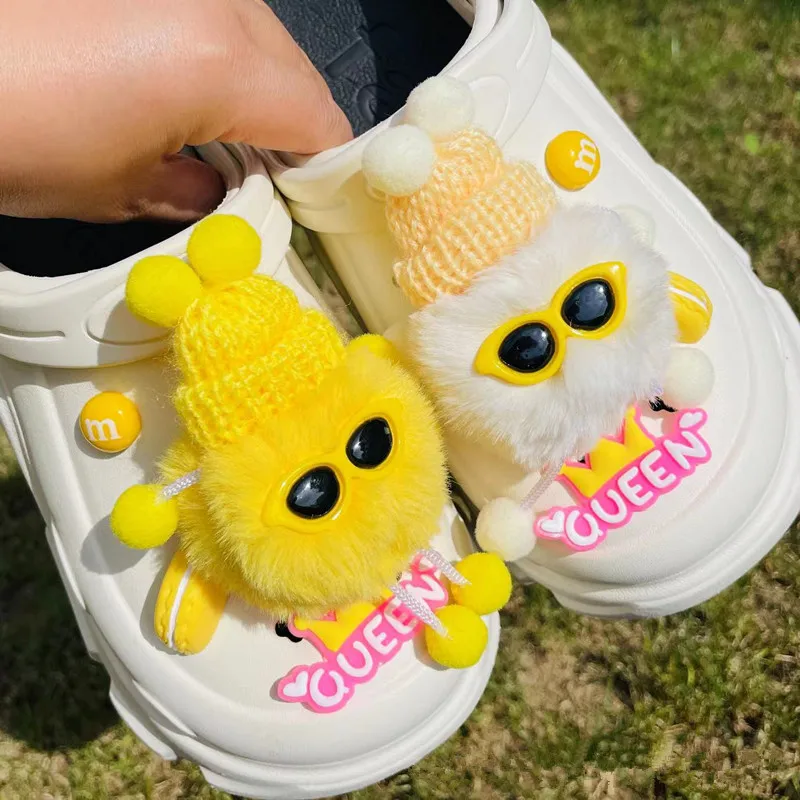 

Bundle Quality Shoes Charms for Croc Cute Furball Charms for Croc DIY Lovely Quality Garden Shoe Buckle Fashion Girls Kids Gift