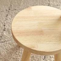 1pc Creative Small Board Stool, Cute Rabbit Ears Solid Wood Small Stool, Decorative Stool children chair 6