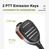 UV-5RH Pro Max Microphone Speaker Baofeng UV-K61 Waterproof Tangent Headset For Quansheng UV-K5 UV-K6 UV-5R PLUS Walkie Talkie 4