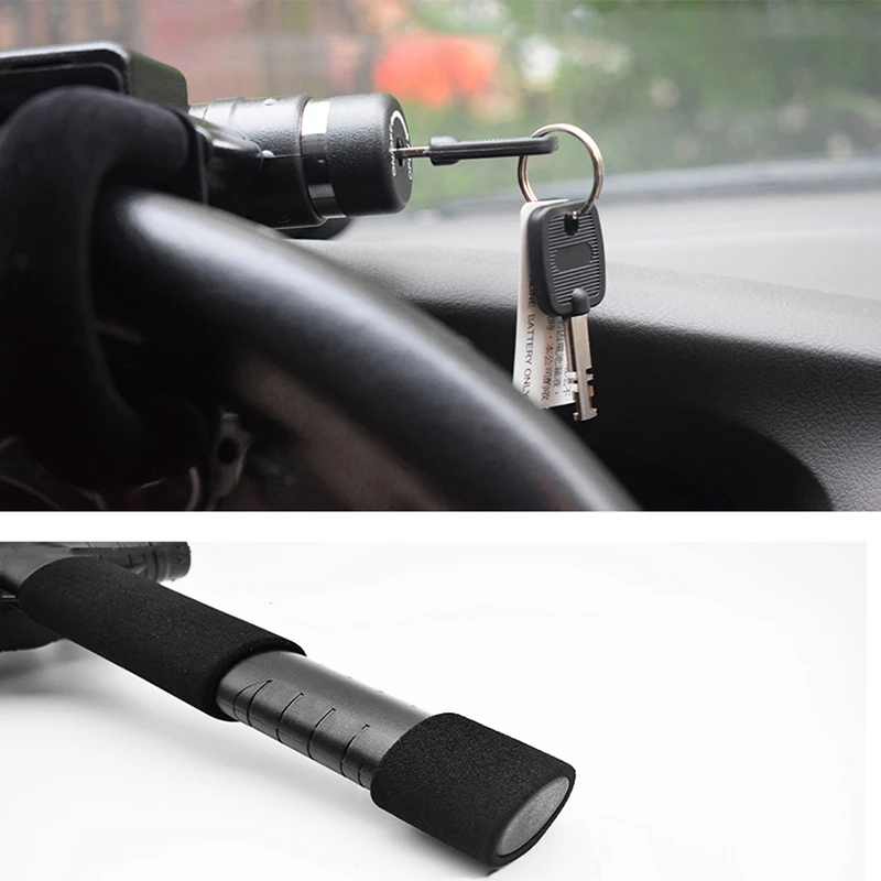 Anti Theft Lock Car Safety Two-way Alarm Mortgage Car Steering Wheel Lock Multi-function Central Security Fit Truck