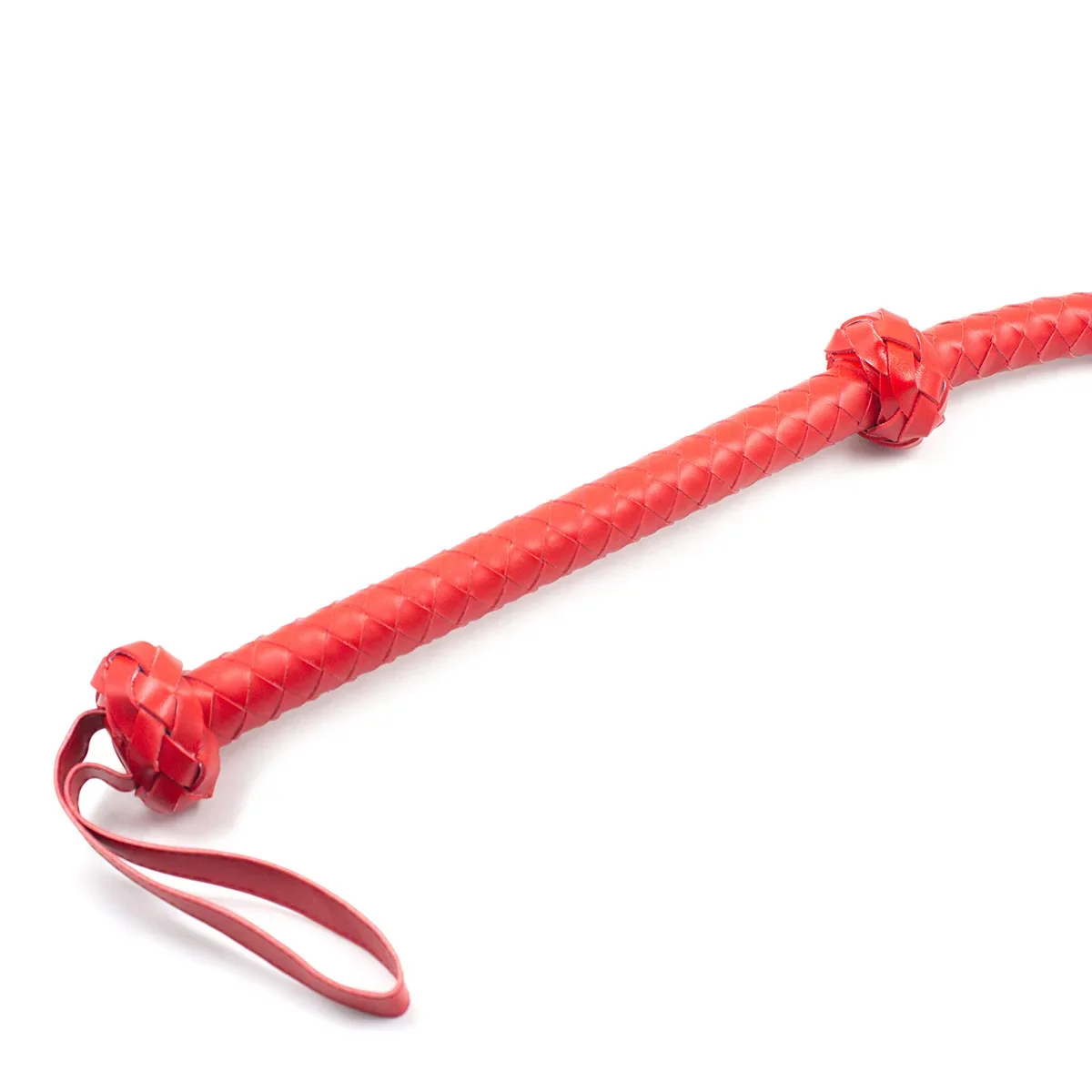 PU Leather Horse Whip With Lashing Handle Paddle Scattered Whip for Horse Training Crop Whip 1.3M new 4