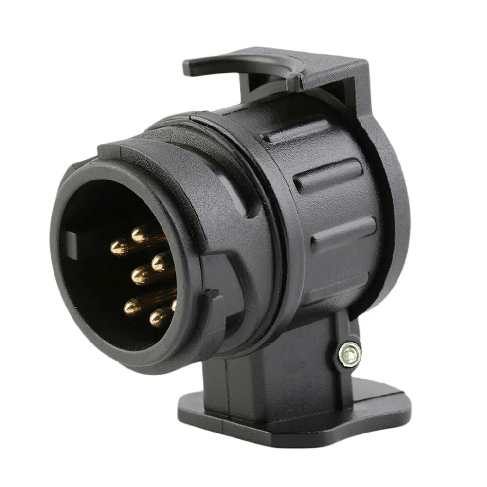 13 To 7 Pin Trailer Plug Adapter  Mini Caravan Converter 12V Towing Plugs Socket for Towing Truck for Touring Car Trailer