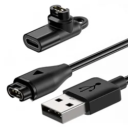 Universal Charger Adapter with Type - C USB Cable (Black)