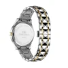 Men's Watches  Rhinestone Luxury Luminous Waterproof Double Calendar Week Quartz Movement Stainless Steel Fashion Business Watch 3