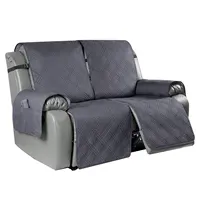Waterproof Recliner Slipcover Non Slip Covers For Reclining Loveseat With Elastic Straps Washable Recliner Chair Cover 1