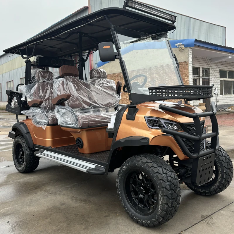 New Design MMC High Quality Low Speed Off Road 72v Electric Golf Car Golf Cart with CE DOT