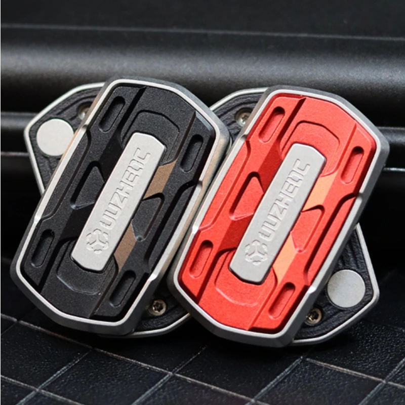 Fidget Spinner Comes with Unlimited EDC Sound Range, Pushing The Card To Decompress Black Technology Metal EDC Adult Toys