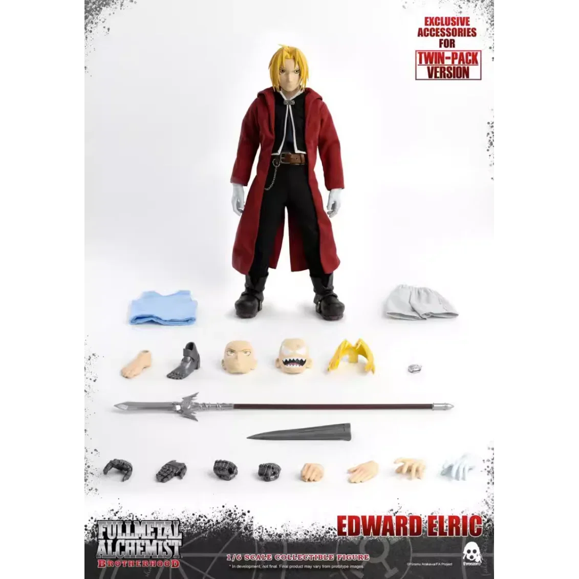 Edward Elric Fullmetal Alchemist Alphonse Elric figura de acción Anime