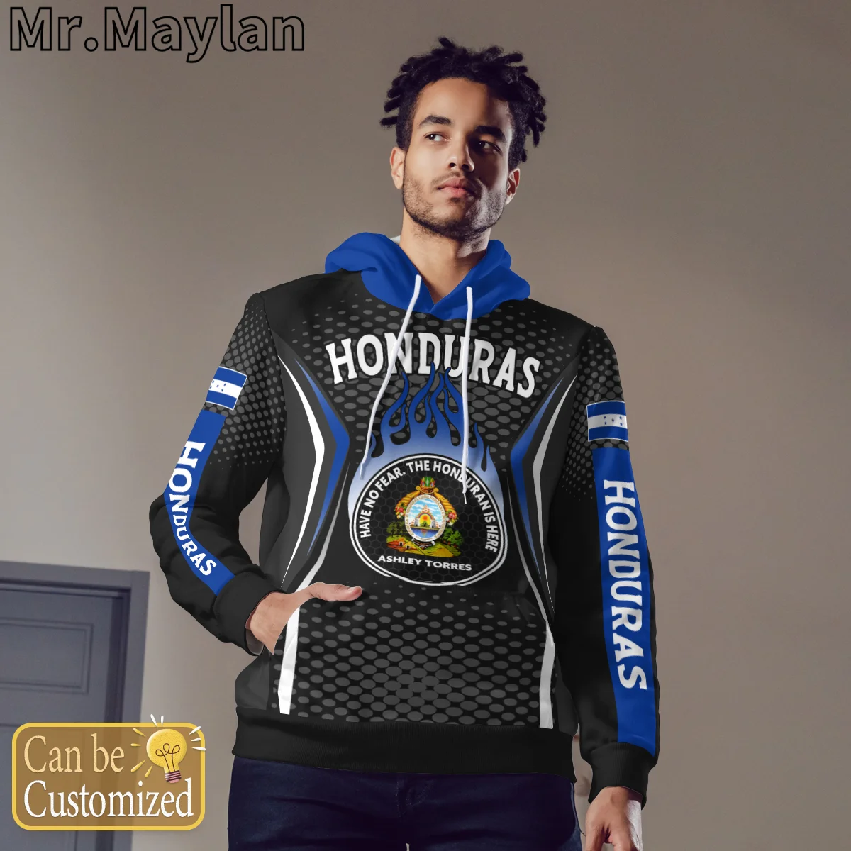 

PERSONALIZED NAME HONDURAS 3D Print Jacket Men/women Hoodie Unisex Casual Streetwear Sweatshirts ZIP Pullover Sudadera Hombre-12