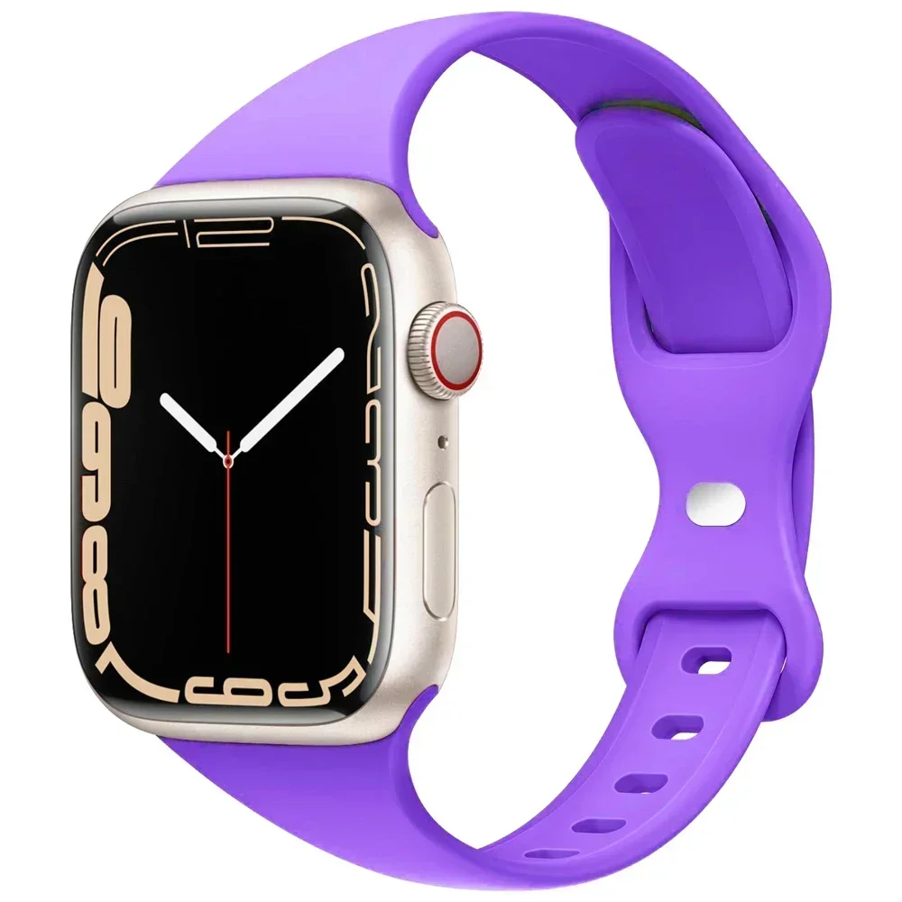 Slim Silicone Sport Bracelet