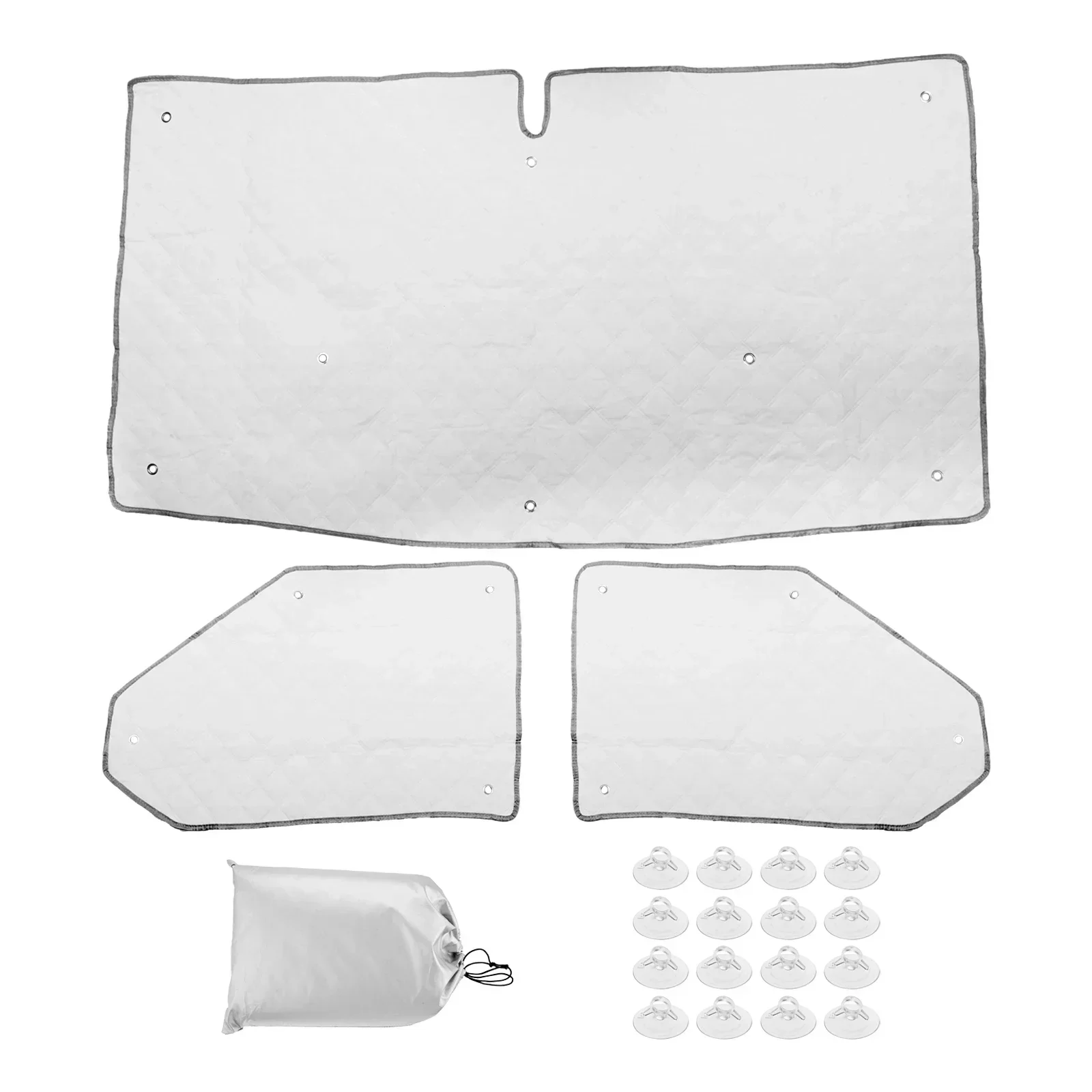 Kit Persianas Para Carro - 4 Peças Protetor Solar E Privacidade