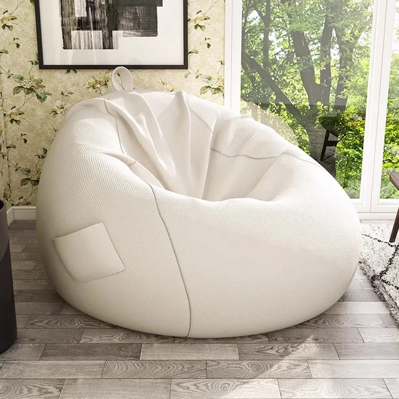 

Outdoor Auvents Bean Bag Sofa Single Bedroom Reading Comfortable Dining Bean Bag Sofa Individual Puffs Para Sentar Furniture HDH