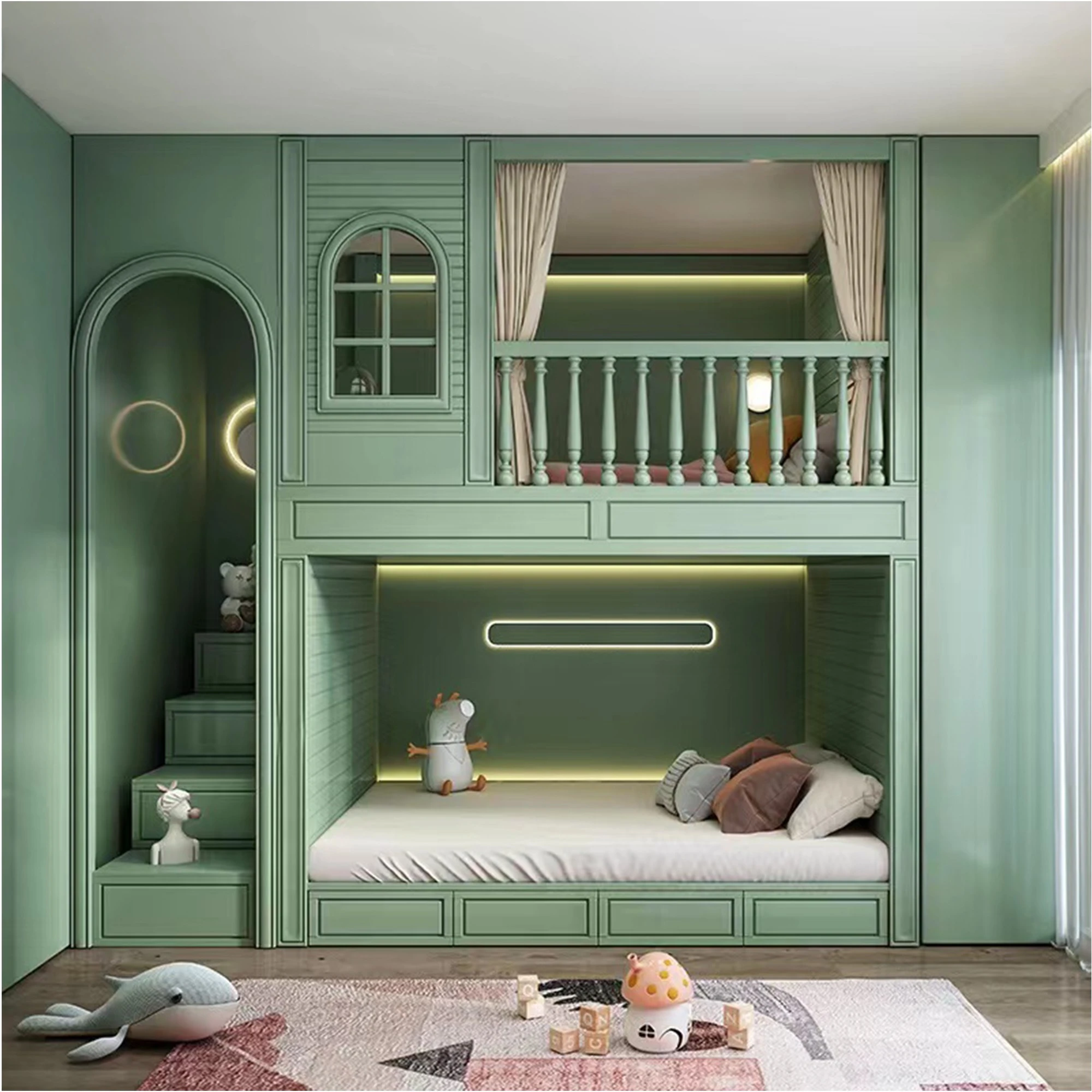 Рисунок 3 - Детская комната, цельная деревянная