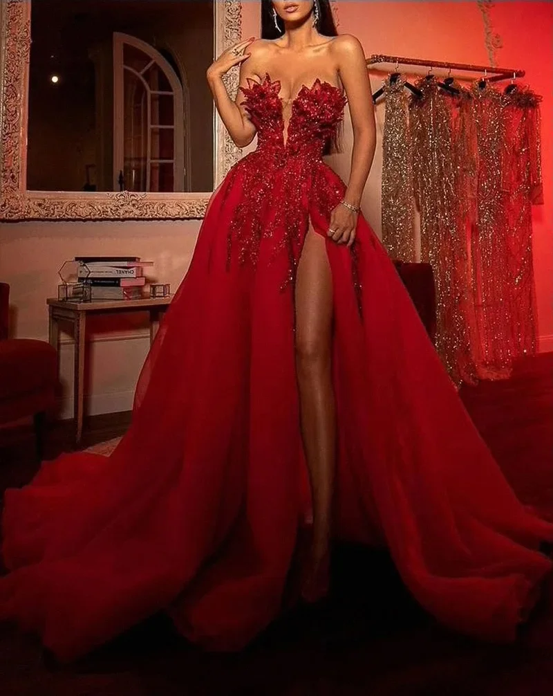 

2024 New Women Neck Long Sleeve Bodycon Prom Sequins Evening Party Elegant Maxi Dress Ladies Trailing Dresses