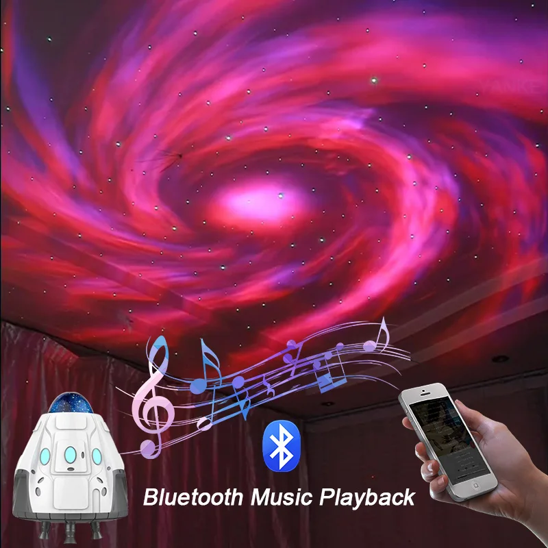 NEW Galaxy Star Projector Starry Sky Night Light Space Capsule