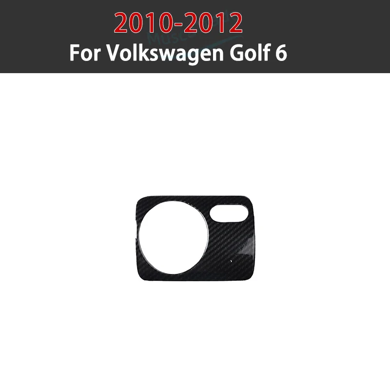 폭스바겐 VW 골프 6 GTI MK6 액세서리 스티커 기어 시프트 패널 커버 인테리어 트림용 카본 파이버 풀 세트 스티커 (좌핸들/우핸들용)