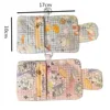 New Cartoon Coin Purse Multifunctional Cotton Fabric Wallets Large Capacity Mini Storage Bag 3