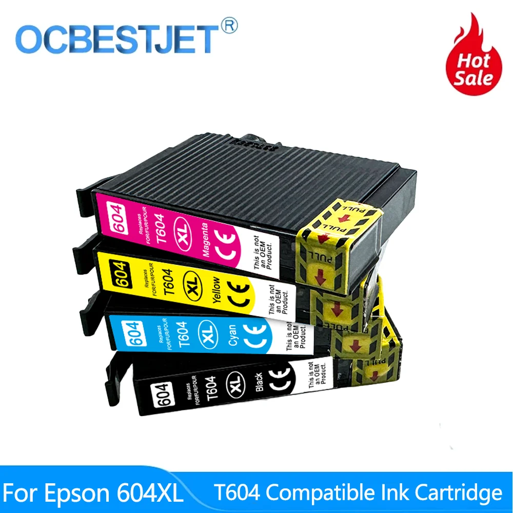 Cartucho de tinta Compatible con Epson 604XL, T604XL, T604, 604, XP-2200,  2205, 3200, 3205, 4200, WF-2910, 4205, 2950DWF - AliExpress
