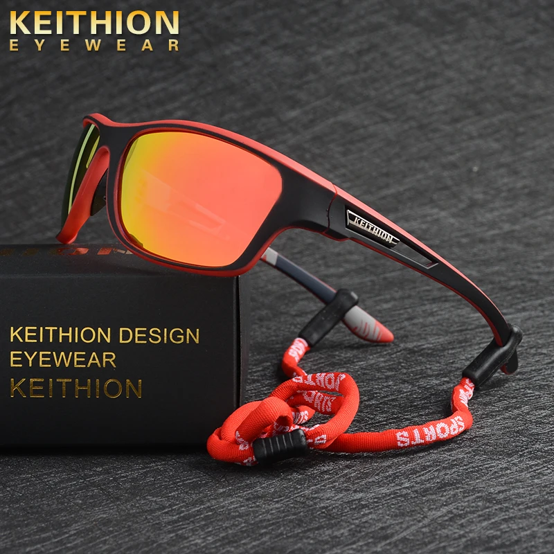 KEITHION New Mens Polarized Sunglasses for Men Outdoor Sports Windproof Sand Goggle Sun Glasses UV Protection |