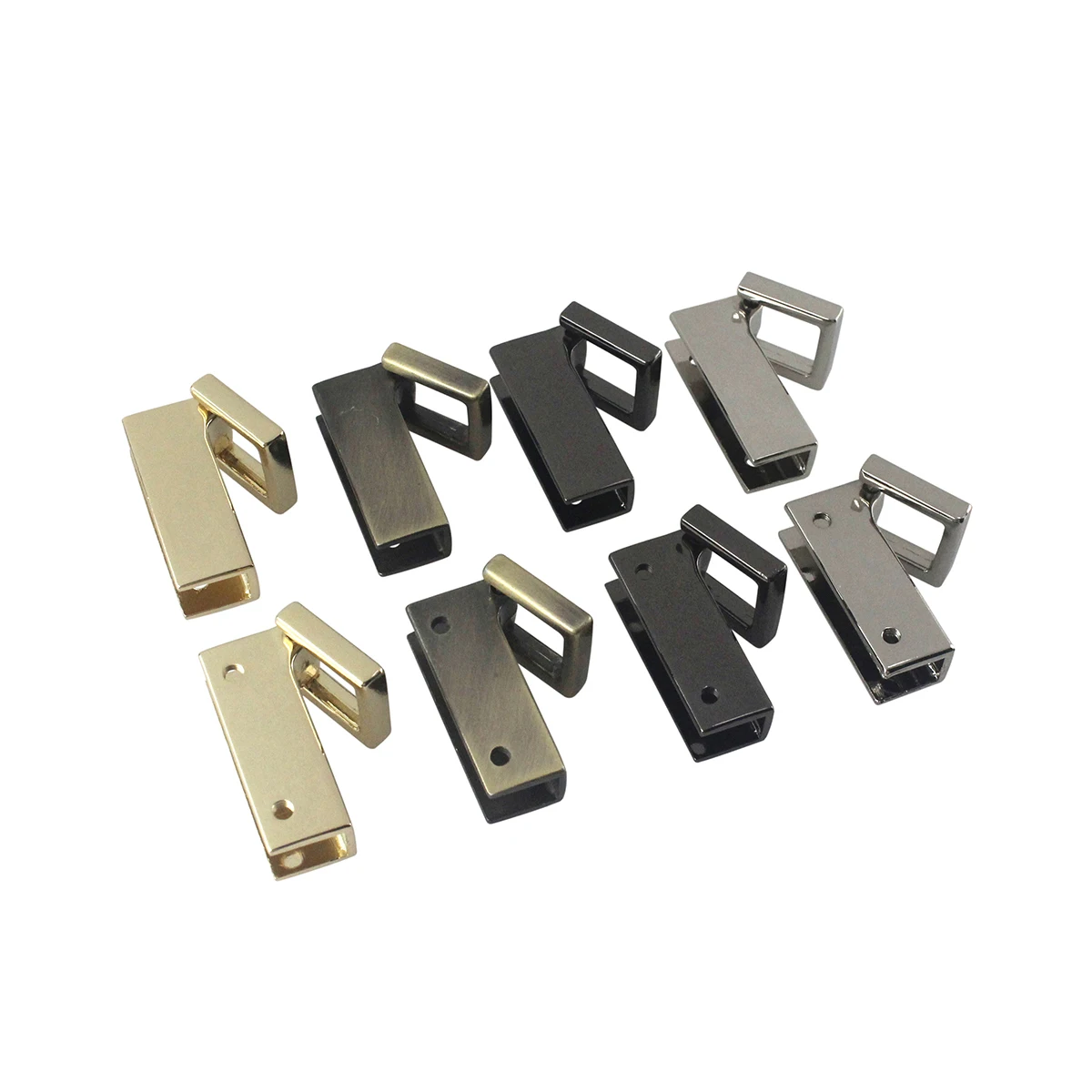 2pcs Metal Bag Side Anchor Gusset Fashion Durable Hanger Clamps Bag