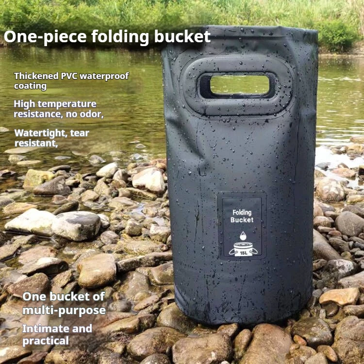 

Watertight High Temperature Resistant Outdoor Folding Bucket Portable Picnic Fishing Travel Multi-functional Foot Soaking Bucket