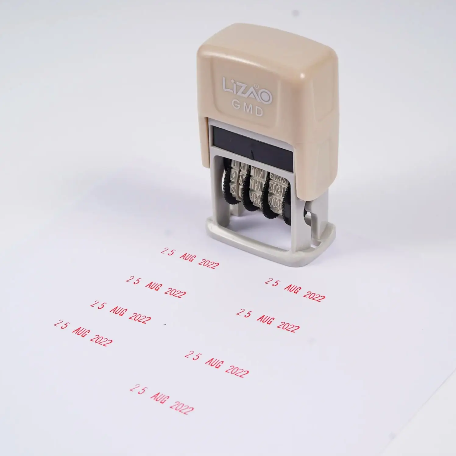 Self Inking Date Stamp Self-inking Date Stamp English format for Office Manufacture Supermarket Store School Adjustable Stamps
