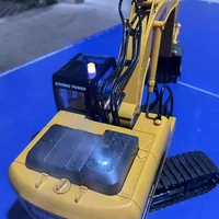 Rc Series Huina580 23 Channel 1/14 Ultra Large All Alloy Engineering Vehicle Toy Simulation Dismantling Machine Wood Grabbing 1