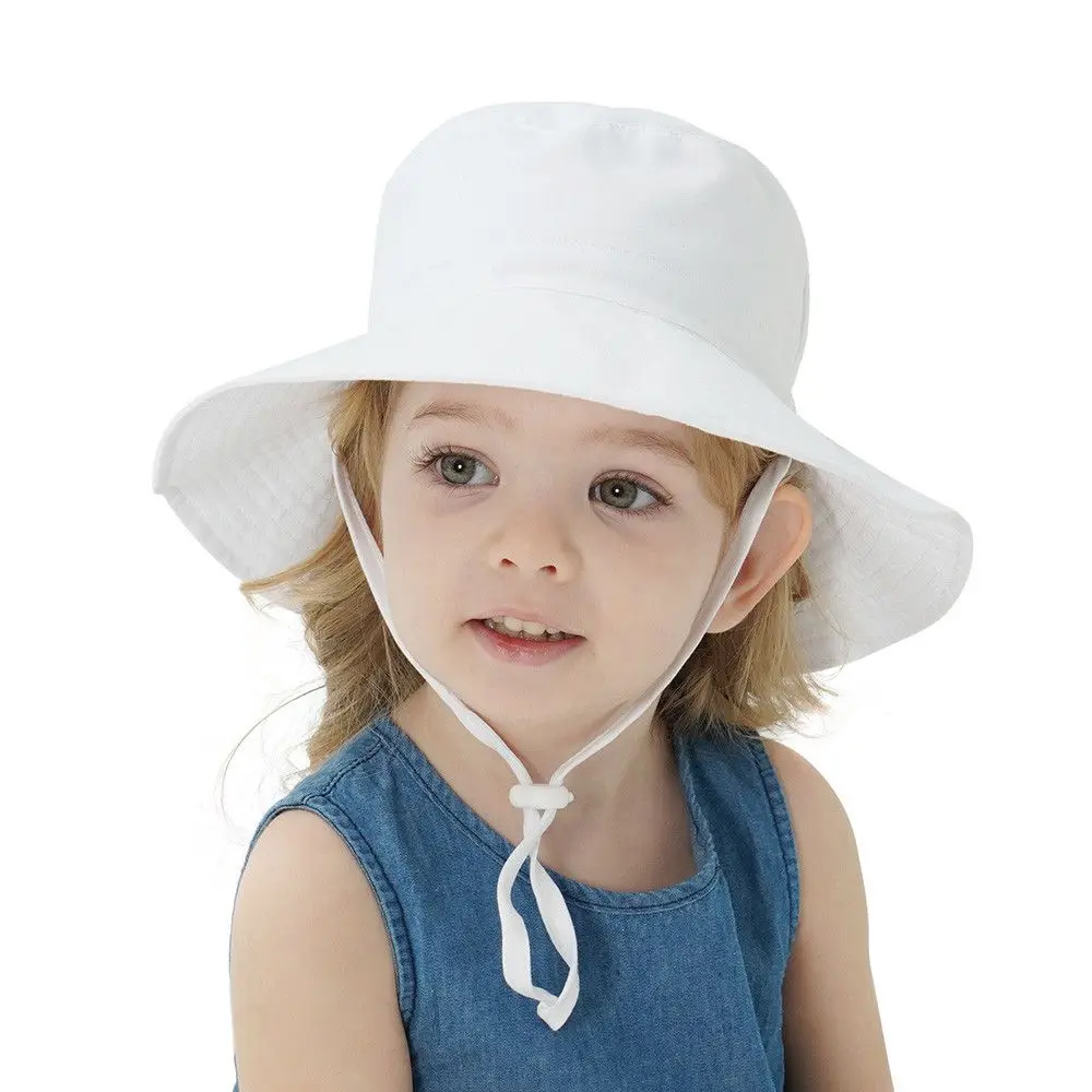 Outdoor Beach Hat Summer Baby Sun Hat for Girls Boys Kids Bucket Cap 0-8 Years cotton beanie,leather hat,fur hats