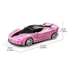 1:18 Rc Car Boys Toy 4Ch Remote Control Racing Cars with Led Light Radio-Controlled Drifting Vehicle Electric Model Kids Gift 6