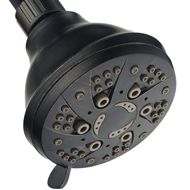 

Luxury 6-Setting Spiral Shower Head, Oil Rubbed Bronze Duchas Shower heads лейка для душа Douche Duchas inteligentes