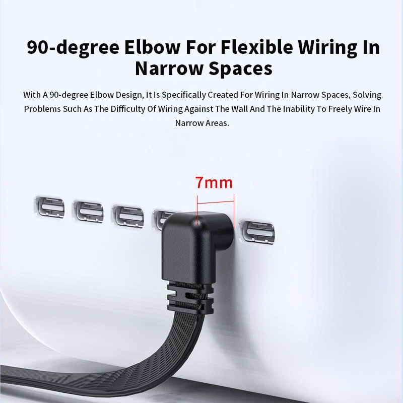 Type-C 연장 케이블 USB 2.0 남성-여성형 10Gbps(나사 구멍 포함) 안전한 데이터 충전 케이블 Type-C 전송선 Gen2