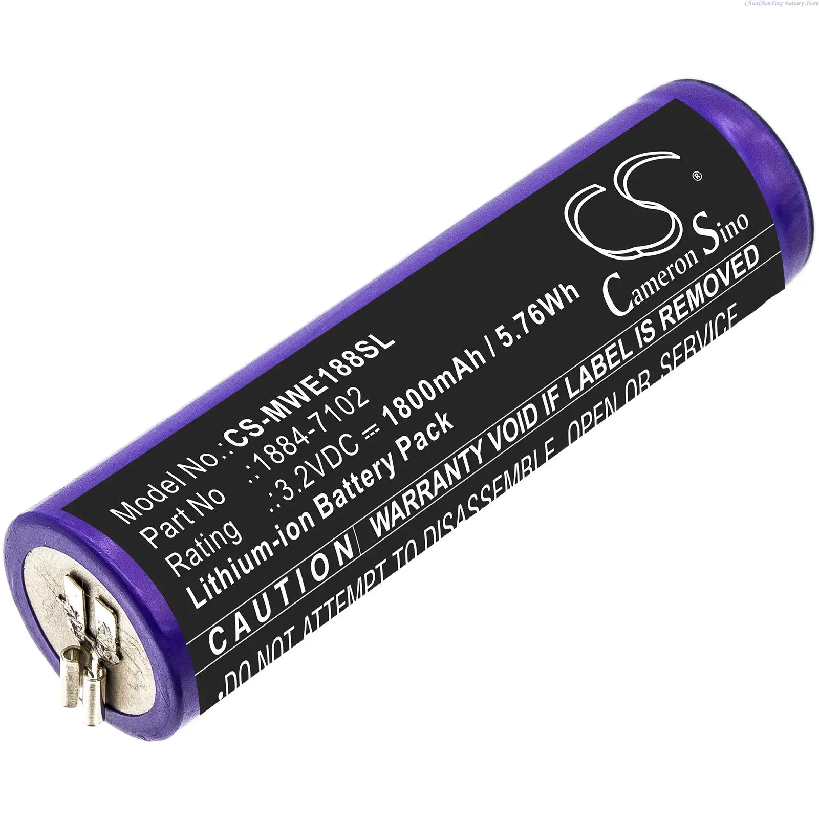 Bateria Cameron Sino 1800mah para Moser Ermila 1884 18851884 li Mais Pro1885 Motionwahl Ermila 18841885 - Image 2