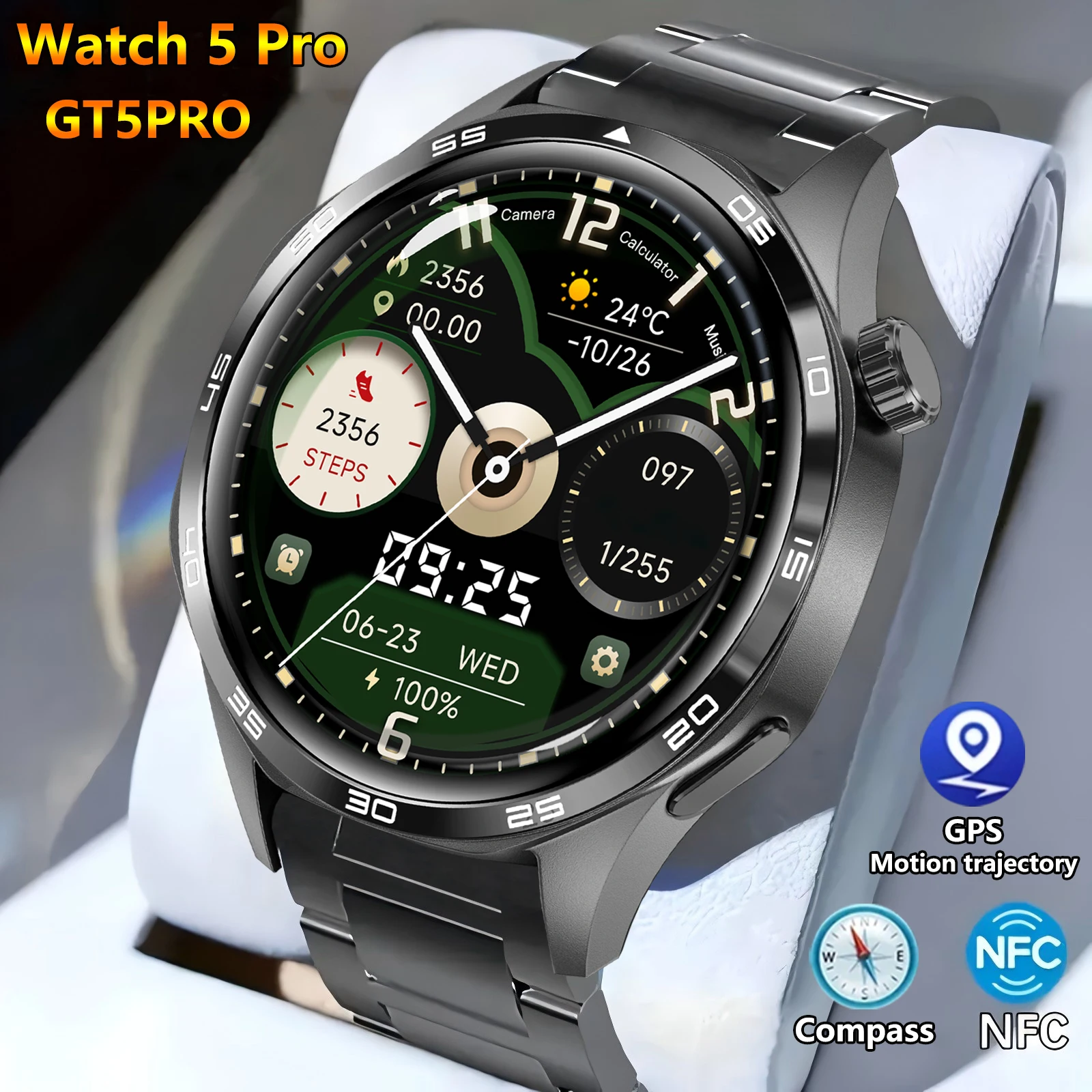 Smart Watch GT5 PRO Bluetooth GPS Outdoor Sports Watch