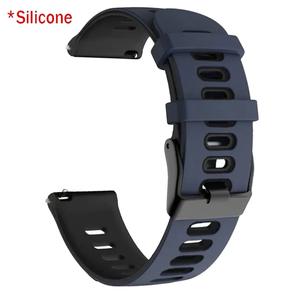 Silicone Sport Wristband - 22mm Premium Strap Replacement