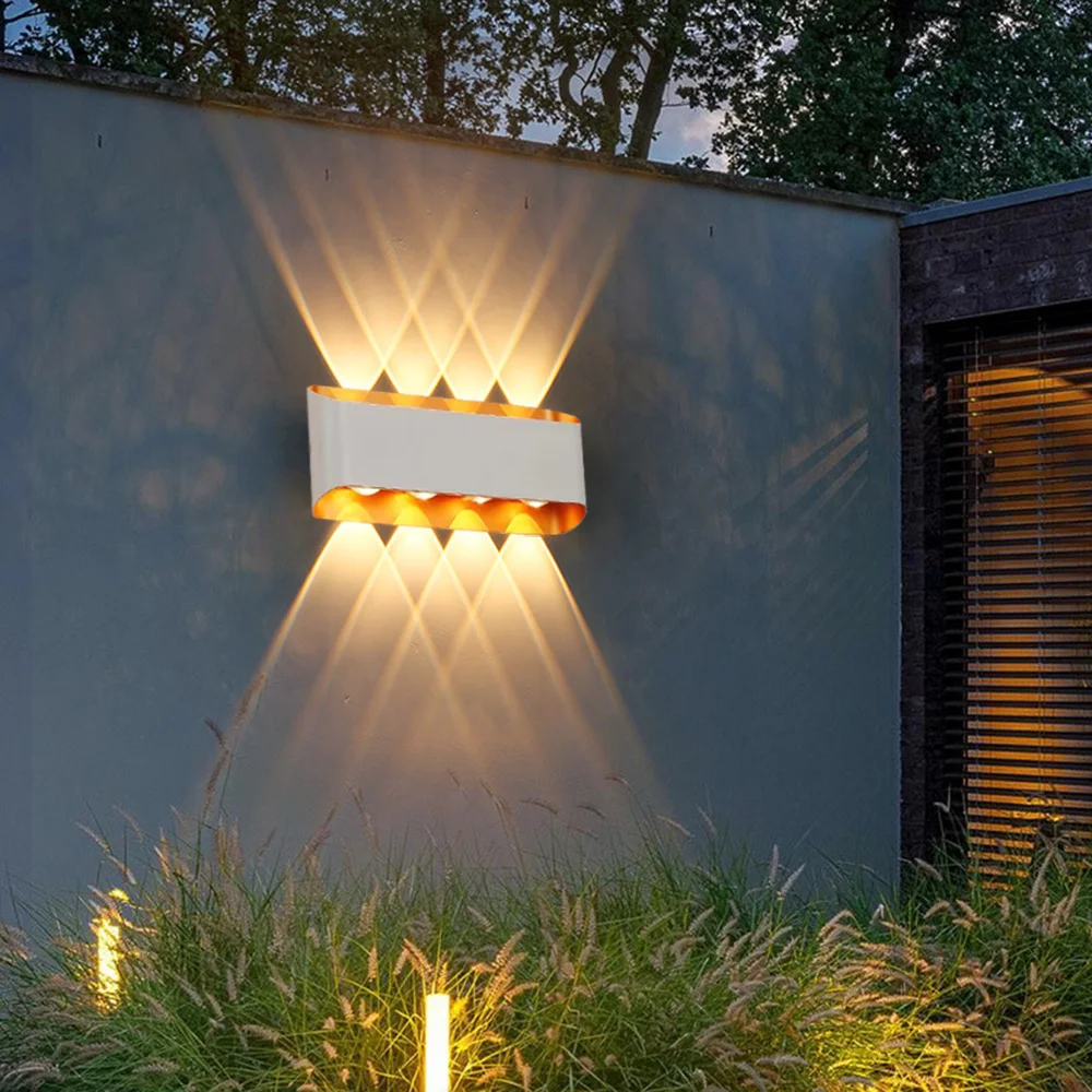 Up and Down Modern LED Wall Lamp Indoor Lighting Outdoor Lighting Waterproof IP66 Wall Lights For Gallery Light Bedroom Balcony