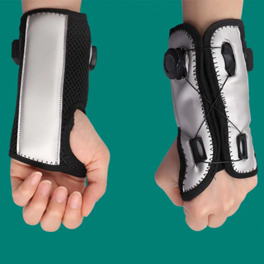 

1 Pc Relieve Carpal Tunnel Pain With Wrist Brace Leg Sheath Wrist Pad USB Fixed Rotation Adjustable Gloves