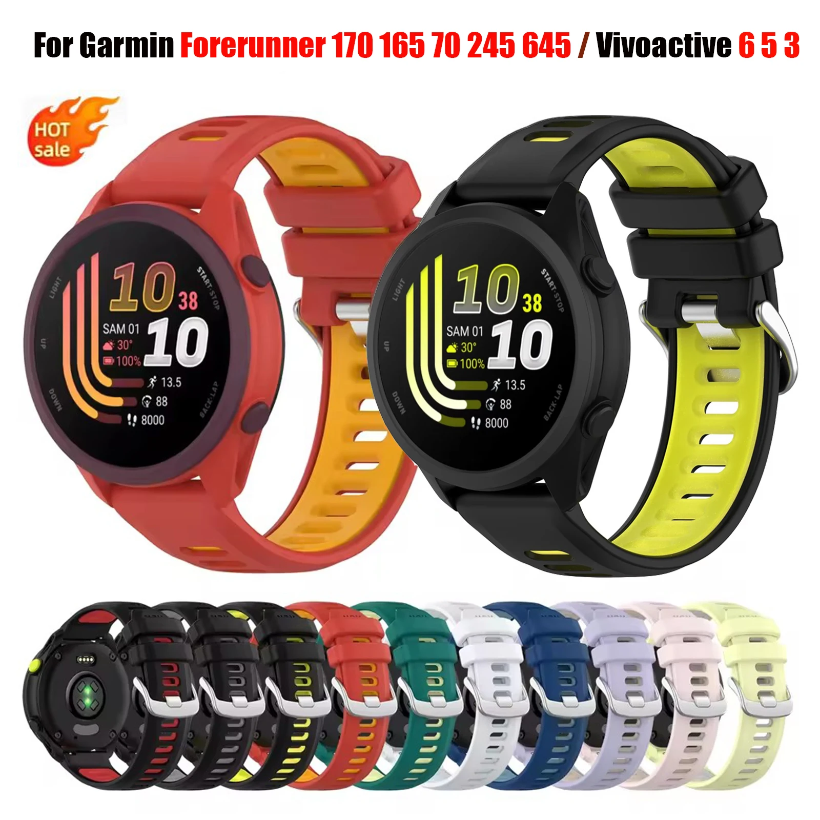 Silicone Sport Replacement Strap
