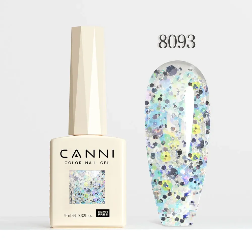 Holographic Glitter Gel Nail Polish – Sparkling Cat Eye Effect with Diamond Shine