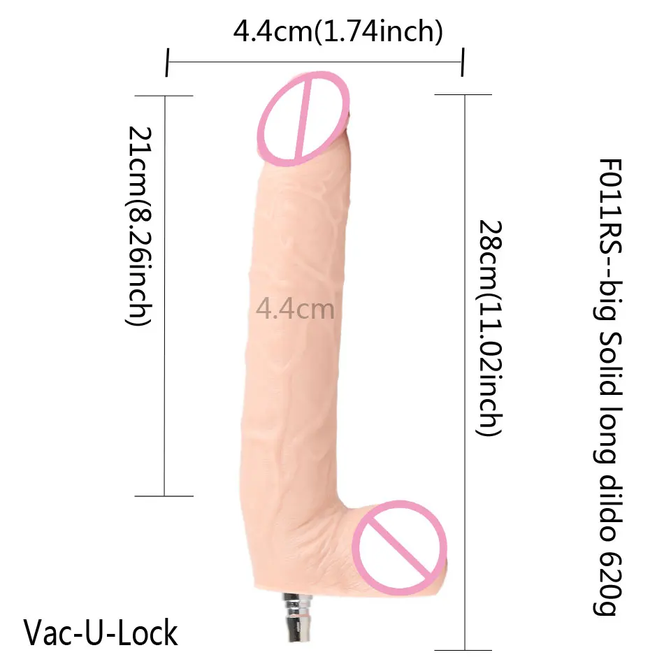 Flesh Quick Lock Sex Machine Dildo Attachments 13 Types sex toy