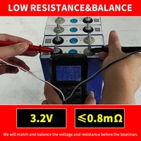 Batterie Lifepo4 3,2V 105Ah de qualité A, batterie rechargeable au phosphate de fer et de lithium pour bricolage, 12V 24V 48V 96V, camping, bateau à moteur, camping-car, véhicule électrique, système de stockage d'énergie solaire, Magaz 3