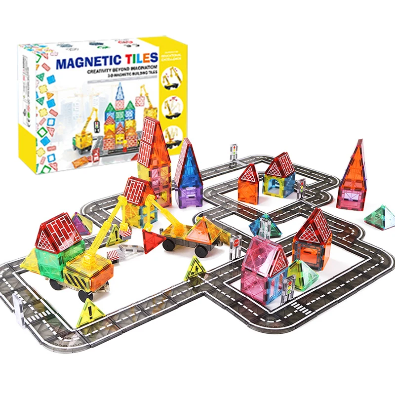 Magnetic Tiles Building Set for Kids