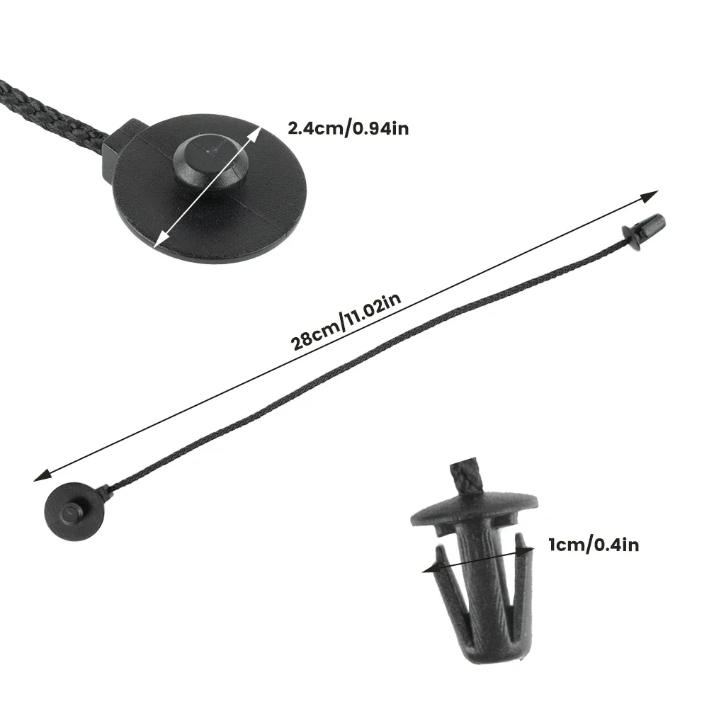 Part Shelf String Tray Cover Strap 1930212 2X For Ford Focus MK3 Hatch Parcel Shelf Plastic & Nylon String Clip