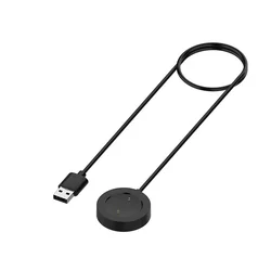 Fast Charging USB Charger Cable for Xiaomi Mi Watch S1 Active Smartwatch (Black)