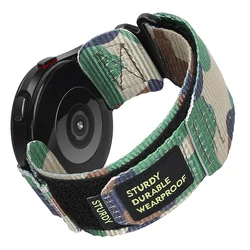 Versatile Nylon Watch Band, 20/22mm Strap - Premium Quality, Multiple Styles Available - 22mm Width (Camouflage green)