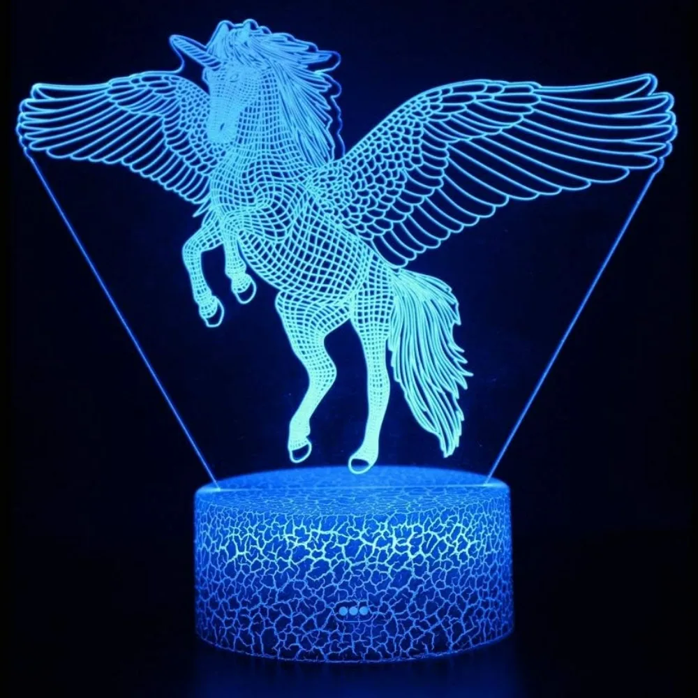 

Nighdn Unicorn Night Lamp Light for Kids Room Decor Unicorn Lamp Valentine's Day Birthday Gift for Girls LED Nightlights