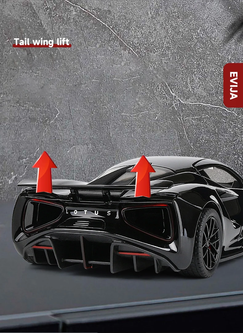 Lotus Evija Supercar 1:24 Ölçekli Model Araba