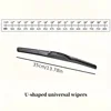 Three Stage Car Wiper Universal Mute Durable High Quality Multi Size Windshield Delicate Rubber Wiper Auto Parts 1PC 3