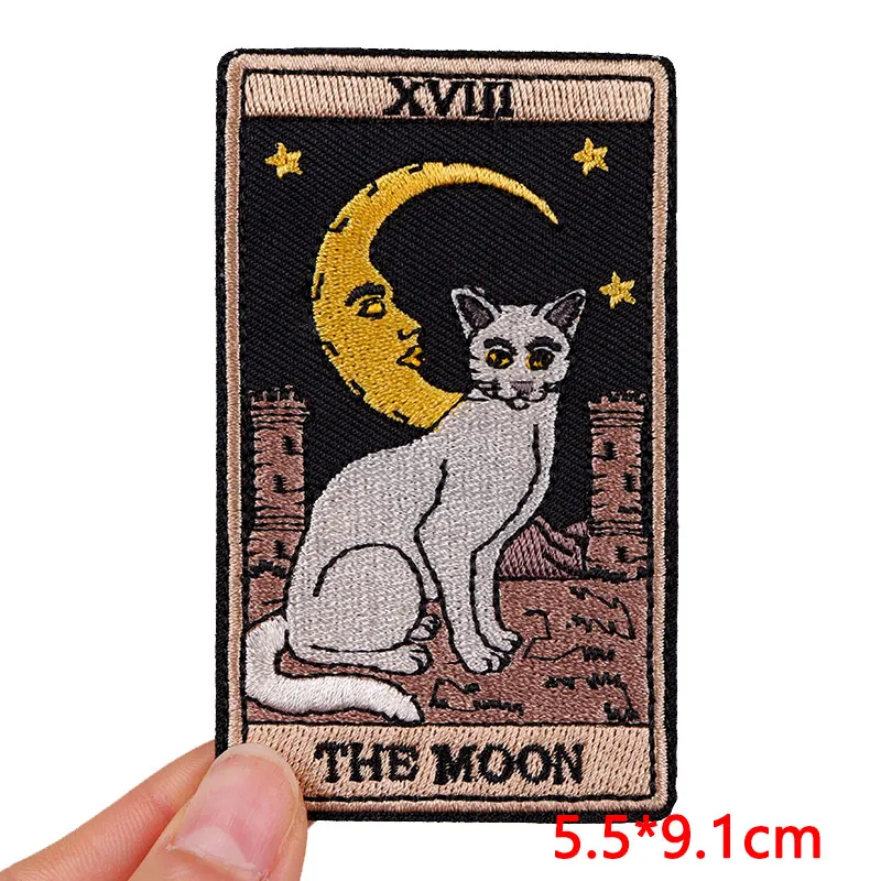 Vibrant Animal Embroidered Iron-On Patches
